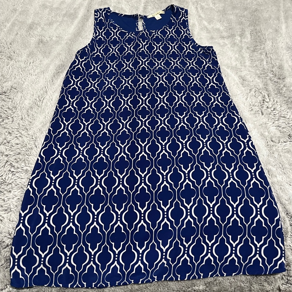 polyester midi a-shape dress